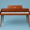 Piano điện màu nâu K-181 Nhãn hiệu Family